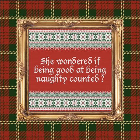 she wondered if being good at being naughty counted cross etsy