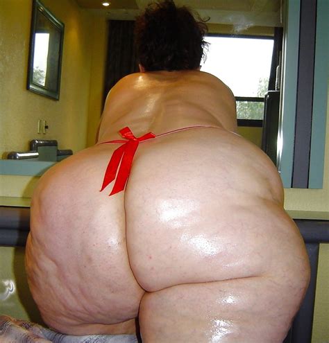 Granny Bbw Huge Butt Big Cellulite Ass 48 Imgs