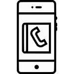 Phonebook Ui Diary Icon Call Phone Onlinewebfonts