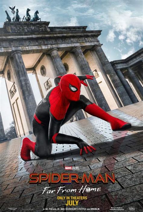 Spidey Goes International In New Spider Man Far From Home Posters