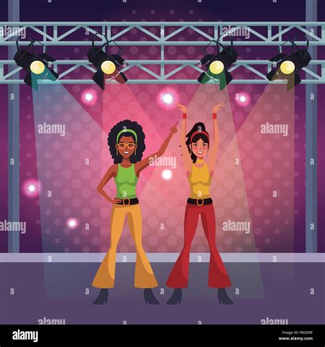 People And Disco Cartoons Stock Vector Image And Art Alamy