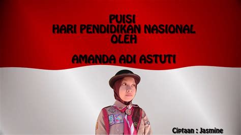 Selamat hari pendidikan nasional 2 mei 2020, dengan pendidikan yang baik akan membuka pikiran, bukan menutup pikiran seperti parasaut memperingat hari pendidikan nasional 2020, tuntutlah ilmu hingga akhir hayat. Puisi Hari Pendidikan Nasional 2020 - "Hardiknas di tengah Pandemi" - YouTube