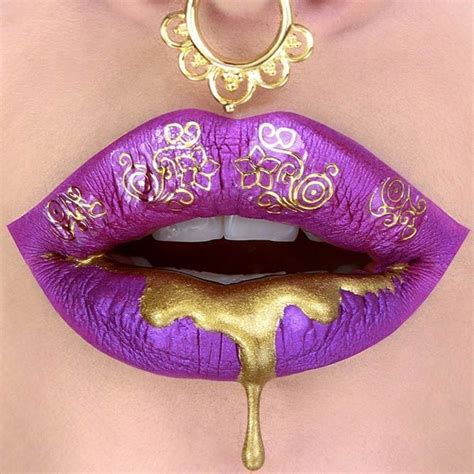 39 Trending Purple Lipstick Shades For 2022 Purple Lipstick Gold