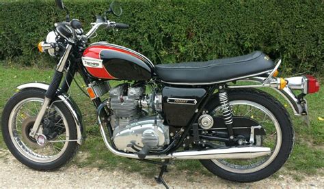 1974 Triumph Trident T150 British Motorcycles Vintage Motorcycles