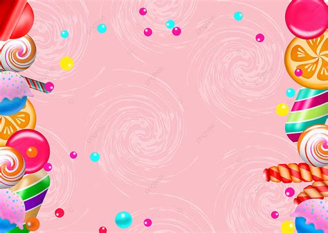 Sweet Cartoon Candy Background Pc Wallpaper Pink Candy Background