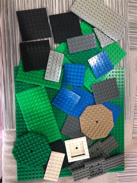 Lego Used Base Plates Hobbies And Toys Toys And Games On Carousell