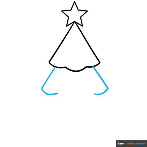 How To Draw An Easy Christmas Tree Really Easy Drawing Tutorial