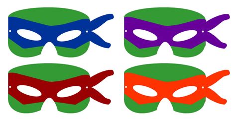 8 Best Images Of Ninja Turtle Template Printable Ninja Turtle Mask