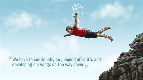Quotes About Jumping Off Cliffs Quotesgram