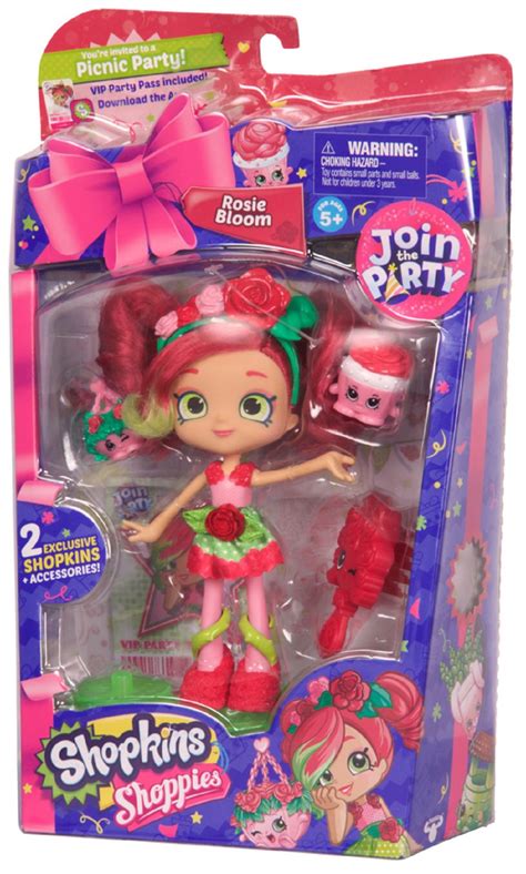 Shopkins Shoppies Party Themed Doll Rosie Bloom Ebay