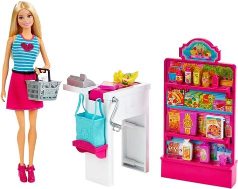 Barbie Malibu Avenue Playset Grocery Store With Barbie Doll