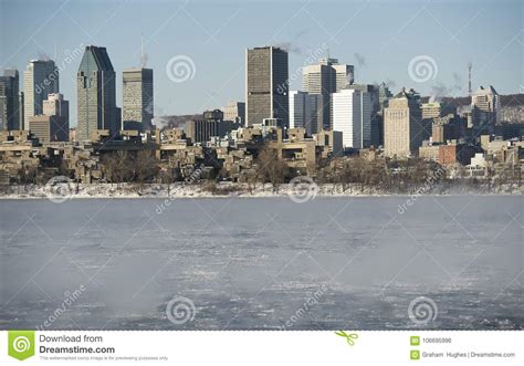 Montreal Winter Stock Photo Image Of Holiday Freese 106695996