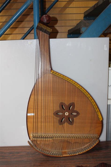 Unusual stringed instrument with large bowl and multiple strings - Bargain Hunt Auctions | Find ...