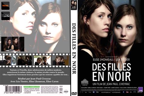 Jaquette Dvd De Des Filles En Noir Custom Cinéma Passion