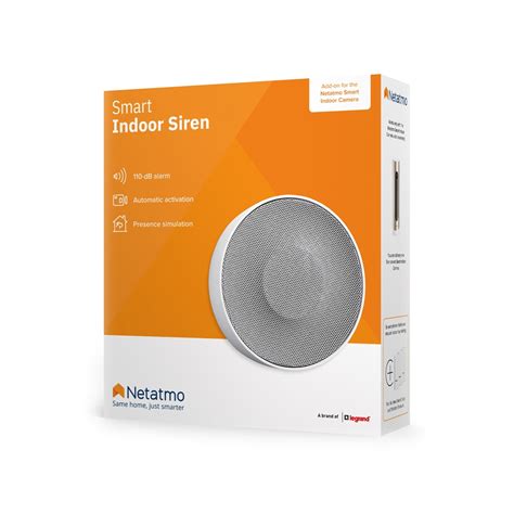 Netatmo Smart Indoor Siren Smart Siren Avvenice