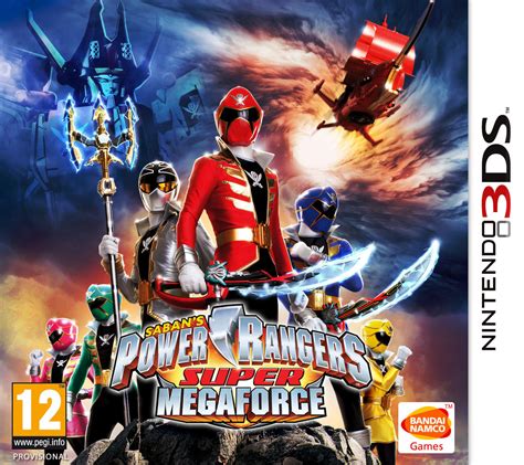 Power Rangers Super Megaforce Videojuego Nintendo 3ds Vandal