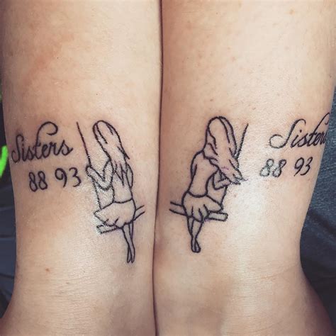 95 Superb Sister Tattoos Matching Ideas Colors Symbols