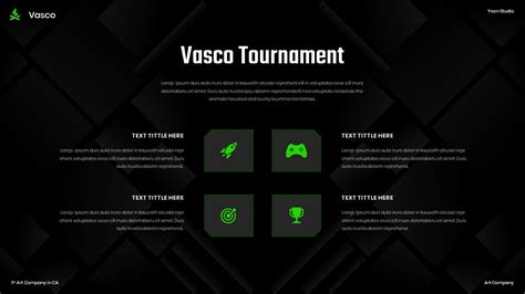 Vasco Esport Gaming Presentation Keynote Template By Yeenstudio