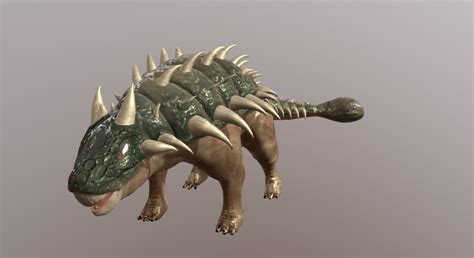 Gambar Dinosaurus Ankylosaurus
