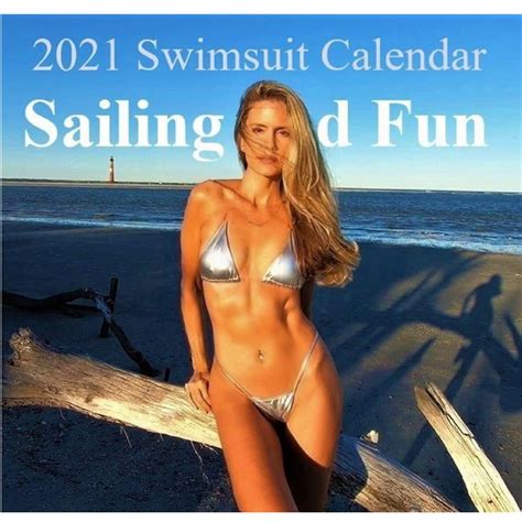 Sailing And Fun 2021 Swimsuit Calendar Create Photo Calendars
