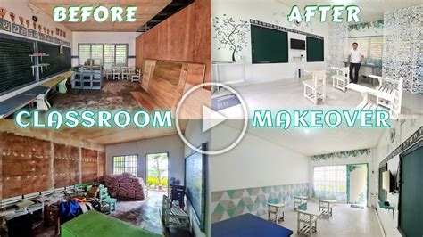 Classroom Makeover Room Transformation Diy Class Room Design Youtube
