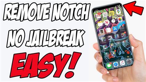How To Remove Notch On Iphone Easy 📲 No Jailbreak Ios Tutorials