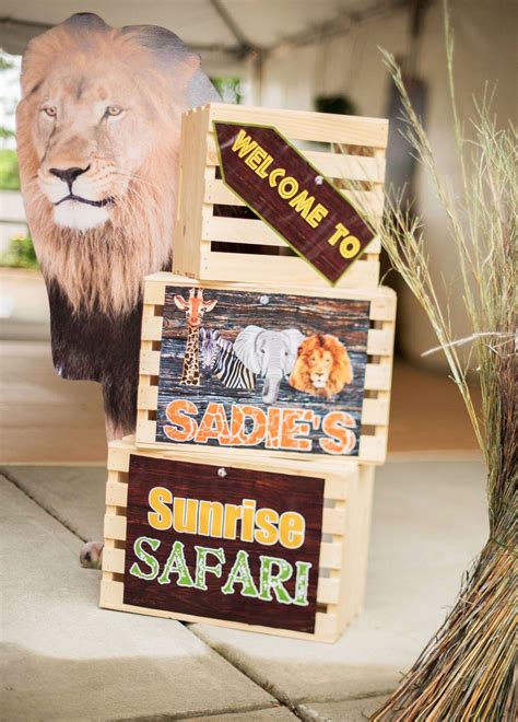 Printable Jungle Safari Signs Welcome Signsdiy African Etsy Safari
