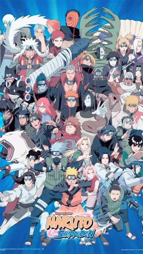 Naruto Shippuden Group Maxi Poster Artofit