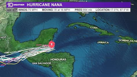 Hurricane Nana Makes Early Morning Landfall In Belize