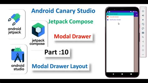 Creating A Navigation Drawer In Jetpack Compose Jetpack Compose Modal