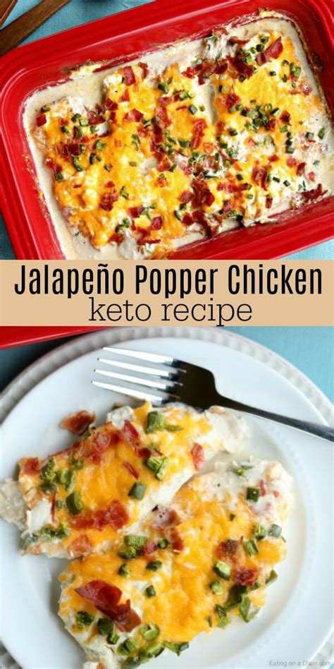 It also means that there's a whole lot of room for creaminess. Keto Jalapeño Popper Chicken - Easy Keto Chicken Recipe