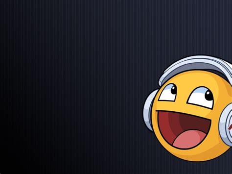 Smiley Headphones Wallpapers And Images Wallpapers Pictures Photos