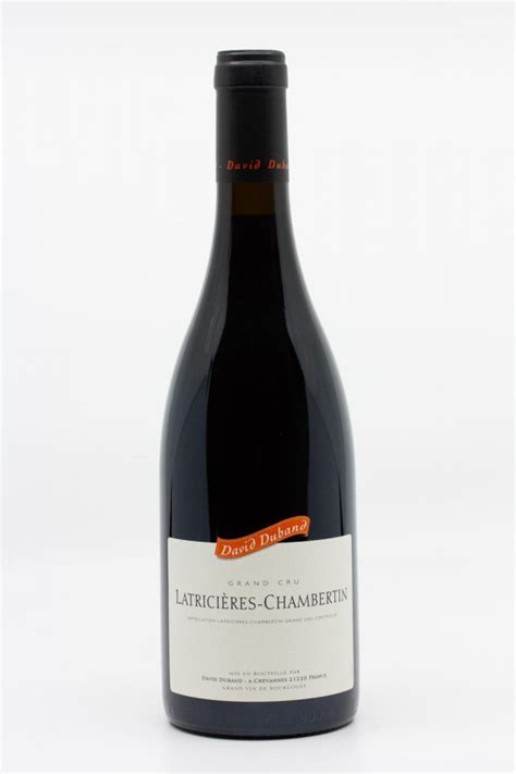 David Duband Latricières Chambertin Grand Cru 2018 Vistavin