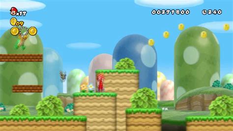 New Super Mario Bros Wii Gameplay W1 Level 1 2 3 Full Hd Youtube