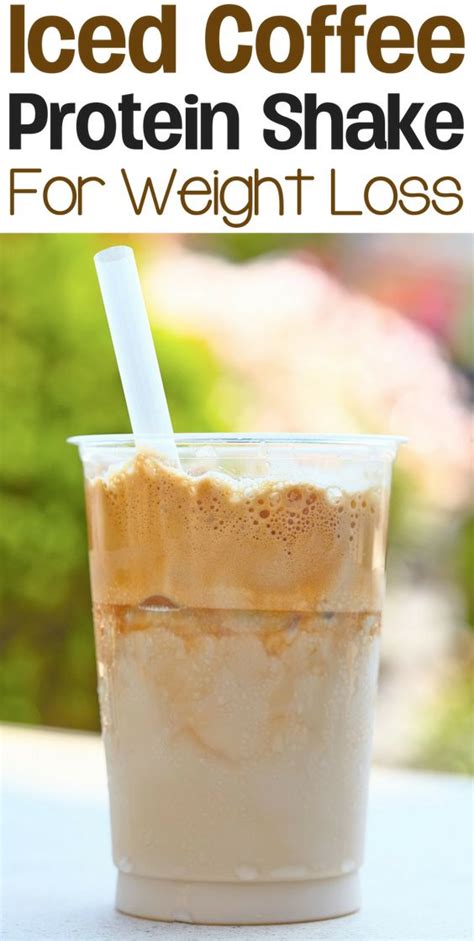Healthy Iced Coffee Protein Shake Recipe For Weight Loss Cook Recipesbook