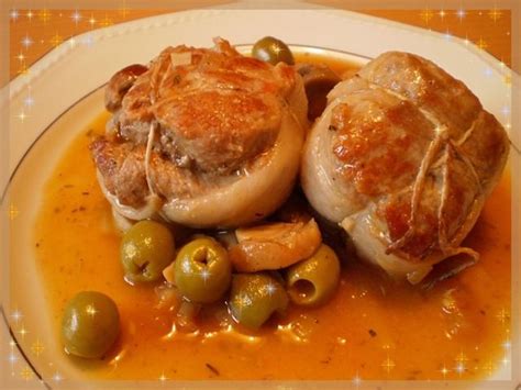 Paupiettes De Veau Aux Olives Couscous Et Paella Paupiette De Veau
