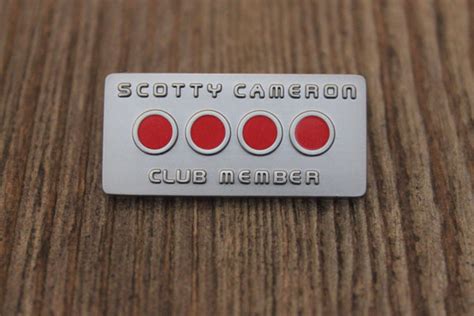 Scotty Cameron Club Cameron Members Pins Various Options Available