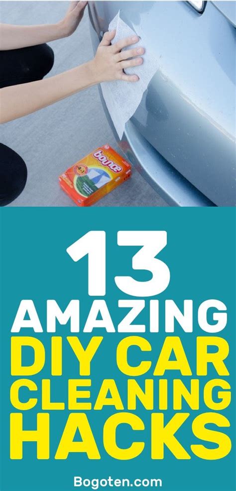13 Amazing Diy Car Cleaning Hacks For A Clean Car Car Cleaning Hacks