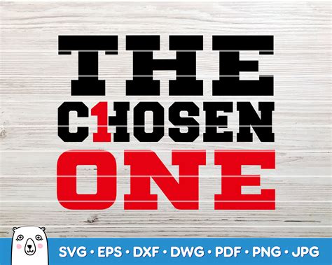 The Chosen One Svg Cut File Car Decal Svg Instant Etsy