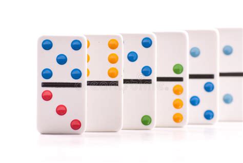 Playing Dominoes Stock Photo Image Of Counting Strategy 18258640
