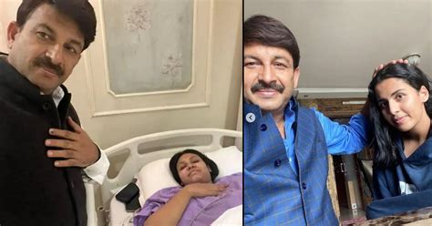 Manoj Tiwari Became A Father For The Third Time At The Age Of 51 He Can Tell If Hes A Man Or A