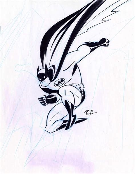 Batman Sketch By Bruce Timm Comic Book Artists Comic Book Characters