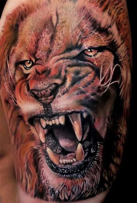 A Roar Of Inspiration 50 Examples Of Lion Tattoo Cuded Mens Lion