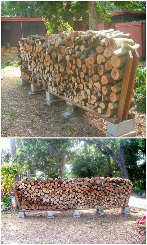 14 Best Diy Firewood Rack Ideas To Keep Your Firewood Safe Diy Crafts