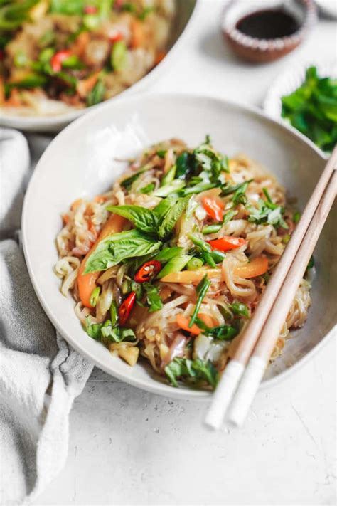 Vegan Drunken Noodles Recipe Foodbymaria