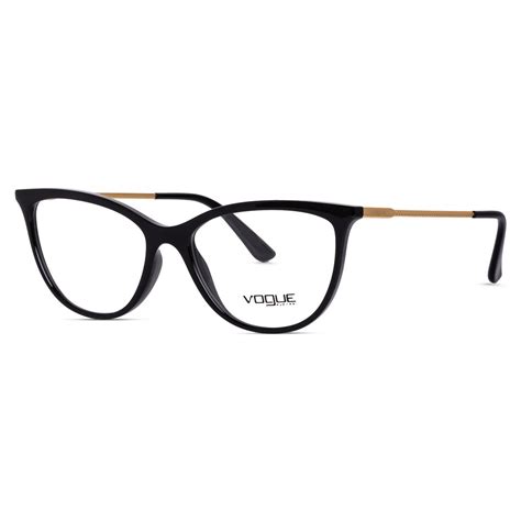 Vogue Women S Cat Eye Eyeglass Frame Black Vo5239 W44 Optic One Uae