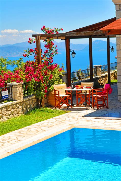 Villa For Rent In Lefkas Private Holiday Home Lefkas Greece Sunny