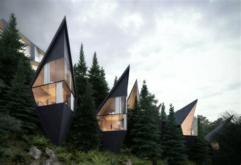 Sustainable Treehouses Imagined For Forest In The Italian Dolomites