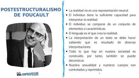 Qué Es El Postestructuralismo De Michel Foucault Resumen Fácil