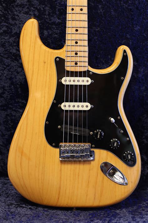 Twangcentral Guitars — 1975 Fender Stratocaster Natural W Maple Neck